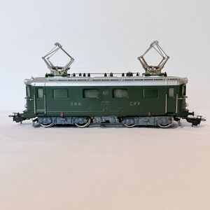 Märklin RET800 427 HO Scale Electric Locomotive Streetcar Green 3014